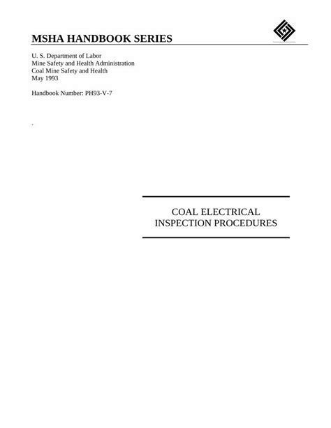 msha approved motor junction box|msha handbook pdf.